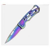 Multicolored Titanium Pocket Knife