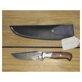 Damascus blade knife