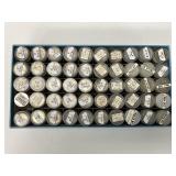 Box with 50 Rolls Jefferson Nickels BU 50