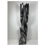 Very Large Orthoceras Fossil Obelisk 20" Tower