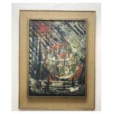 Martin Rolland Untitled Space Age Abstract