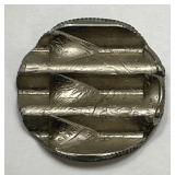 2008-D Arizona Quarter Waffled Cancelled Coin