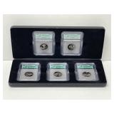 2007 Statehood Quarter Proof Set ICG PR70 DCAM