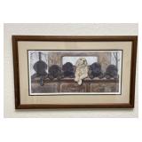 George Griffith Six Pack Lab Puppies Framed Print
