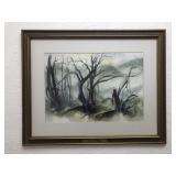 Joanne Oviatt River Willows Original Watercolor