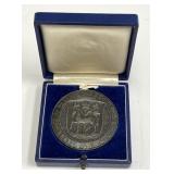 Horsens Denmark Uniface Medal in Case