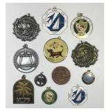 Lot of 12 Dog Show Canine Medals