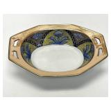 Noritake Double Handled Leaf Bowl c1930