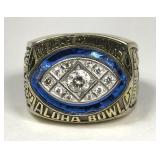 Aloha Bowl Kansas Jayhawks Mens Championship Ring