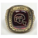 1996 Pitts Gorillas Football Championship Ring