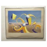 Scott Lee Dozier Colored Pencil Abstract Original