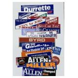 Lot of 20+ Virginia Election Bumper Stickers