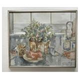 Ellin Spadone Floral & Fruit Still Life Original