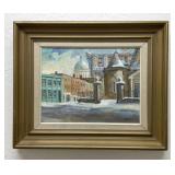 Fortier Signed Ru St. Claude Montreal Painting