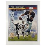 Rich Gannon Football MVP 2002 Signed Photo w/COA