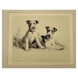 Morgan Dennis Somebody Start Something Etching S&N