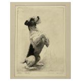 Morgan Dennis Sitting Pretty Etching Signed