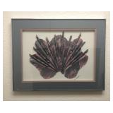 Contemporary Multi-Media Framed Original