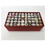 Box of 50 Rolls Lincoln Cents BU 60