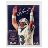 Dan Marino Autographed Photo 400 TD Passes w/COA