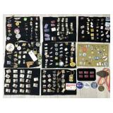Large Collection 270+ Pieces Pins & Badges