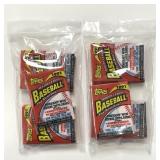 10 Sealed Packs of 1991 Topps Baseball Cards