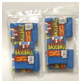 10 Sealed Packs of 1990 Fleer Baseball Cards