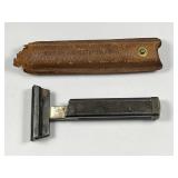 Vintage Shick Repeating Razor with Leather Pouch