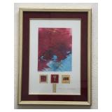 Barbara Fewster Serenity Original Framed Collage