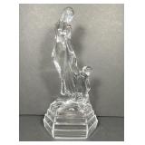 Mother & Child 10" Glass Sculpture RCR Crystal