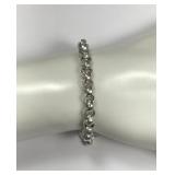 Sterling Silver Cable Link Bracelet