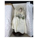 Princess Diana Bride Doll Danbury Mint Box & COA