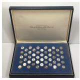 States Of The Union Mini-Coin Franklin Mint Set