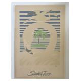 Ikki Matsumoto 1986 "Sanibel Jazz" Poster