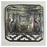 Sterling Silver Peruvian Culture Brooch