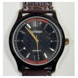 Vintage CITIZEN Black Dial Mens Wristwatch