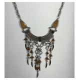 Artisan Handmade Peruvian Stone Necklace
