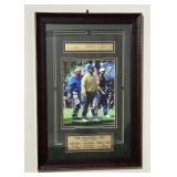 THE MASTERS 1996 Palmer Nicklaus Woods Framed Art