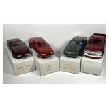 Lot of 4 GM 1988 Chevy Dealer Promo Model Cars
