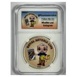1 Oz .999 Silver Round Private Issue Royal Astoria
