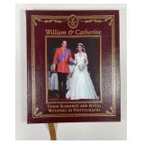 William & Catherine: Wedding Leather Bound Book