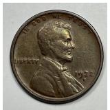 1922-D Lincoln Wheat Cent Extra Fine XF