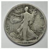 1916-S Walking Liberty Silver Half Good G