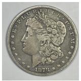 1878 Morgan Silver $1 7 TF Rev. of 