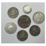 LUCKY 7 Old Type Coins