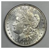1897-S Morgan Silver $1 About Uncirculated CH AU
