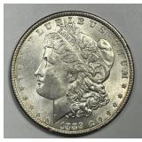 1889 Morgan Silver $1 About Uncirculated CH AU