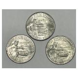 Trio 2021 Washington Crossing w/Hat Die Chip Error