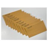 Ten "Treasury Department" Coin Envelopes