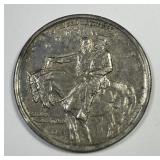 1925 Stone Mountain Commem Silver Half AU